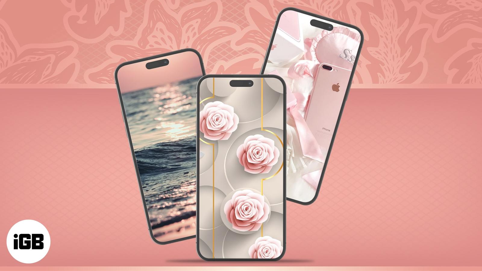 Best rose gold wallpapers for iphone