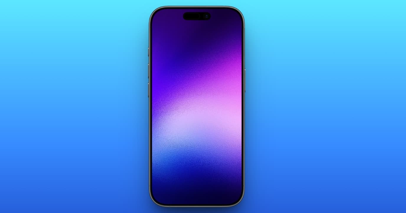 Blue Purple Center Focus Wallpaper