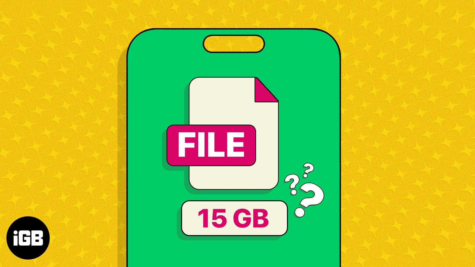 How to find size of files and photos on iPhone and iPad