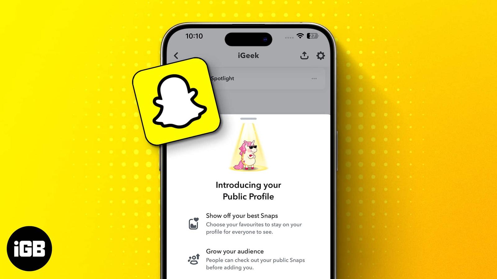 How to get a Public Profile on Snapchat