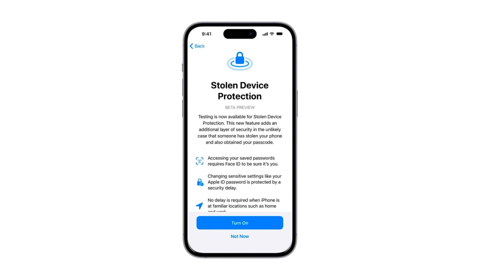 How to Turn On or Off Stolen Device Protection on iPhone
