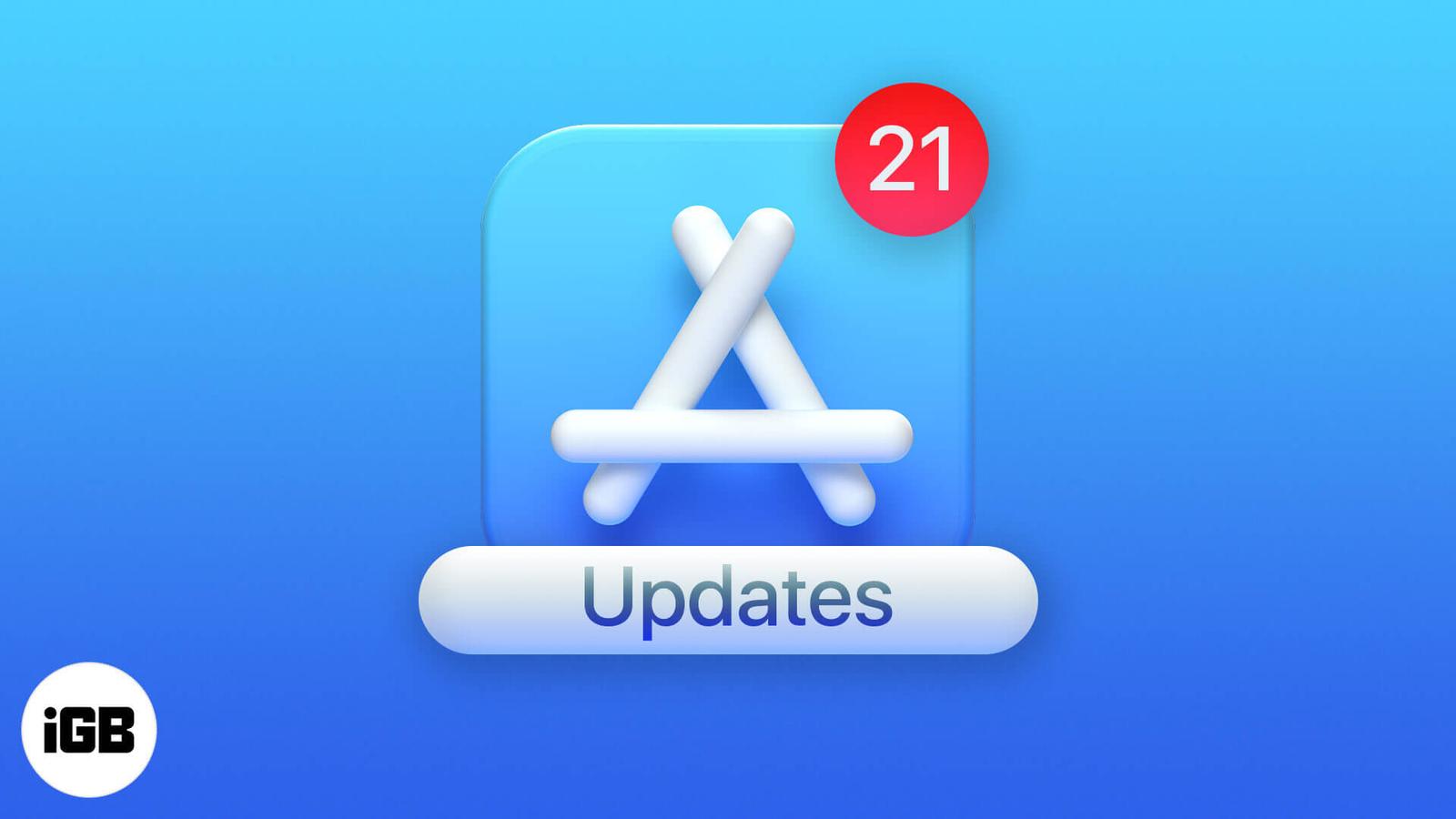 How to update an app on iPhone (Manually or automatically)