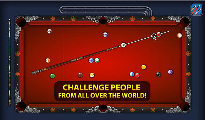 8 Ball Pool Kill Stress iPhone and iPad Game Screenshot