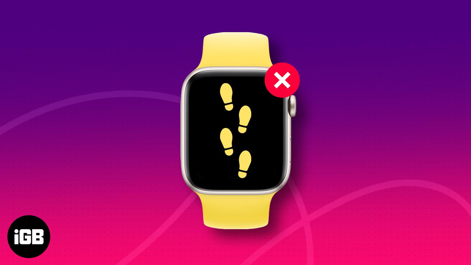 How to fix Apple Watch not tracking steps issue