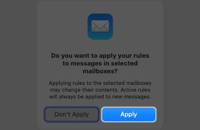 Choose Apply