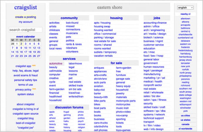 Craigslist marketplace to sell your iPhone