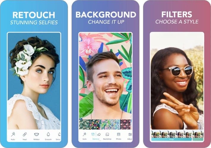 Facetune 2 Editor iPhone camera app screenshot