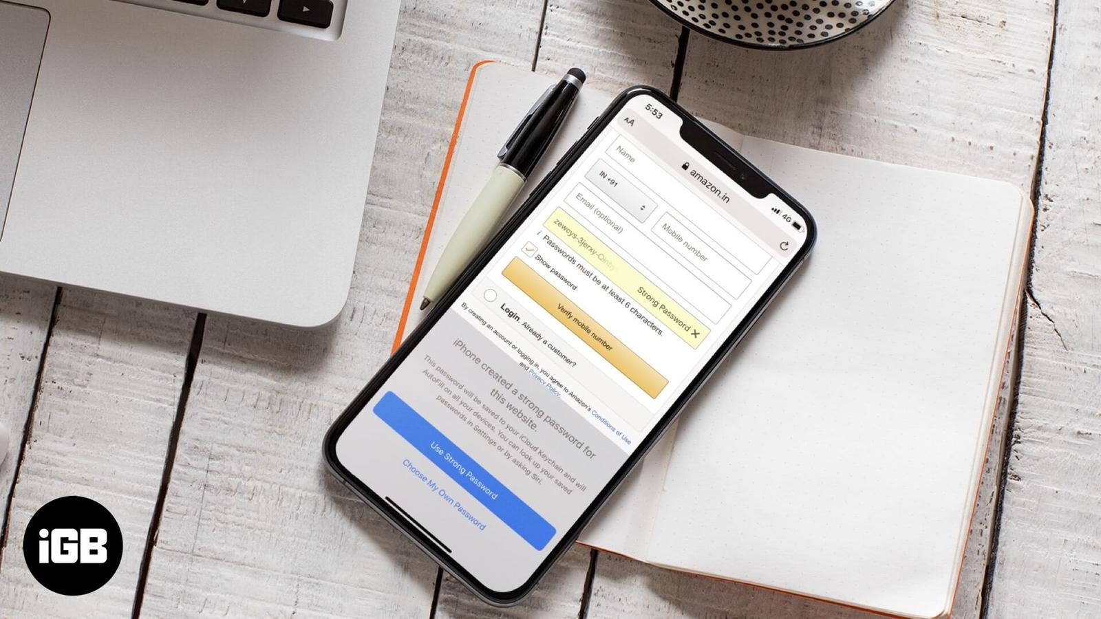 How to Generate Strong Passwords on iPhone and iPad