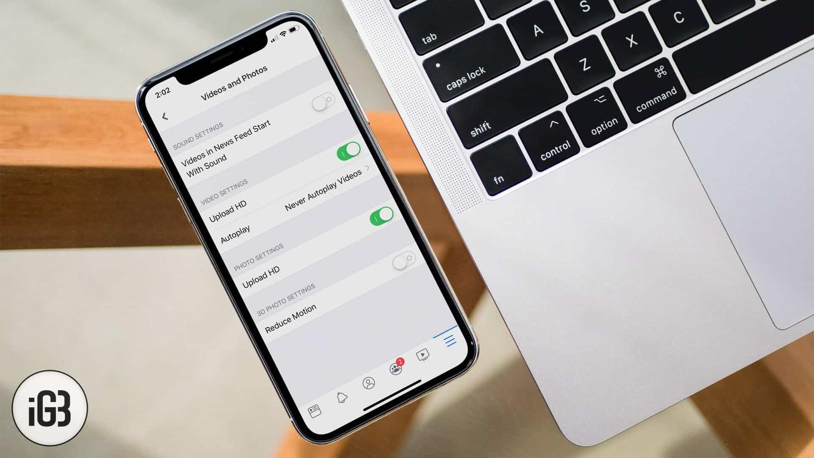 Upload HD Photos and Videos on Facebook from iPhone or iPad