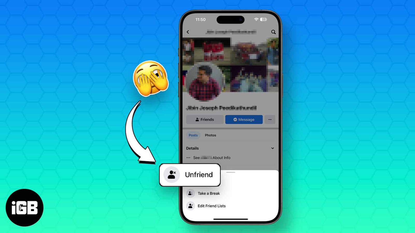 How to block or unfriend people on Facebook on iPhone or iPad