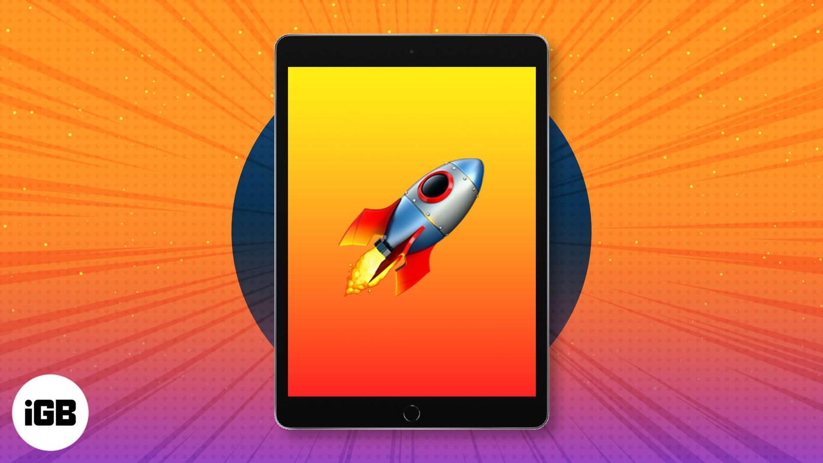 How to clean and speed up your old iPad