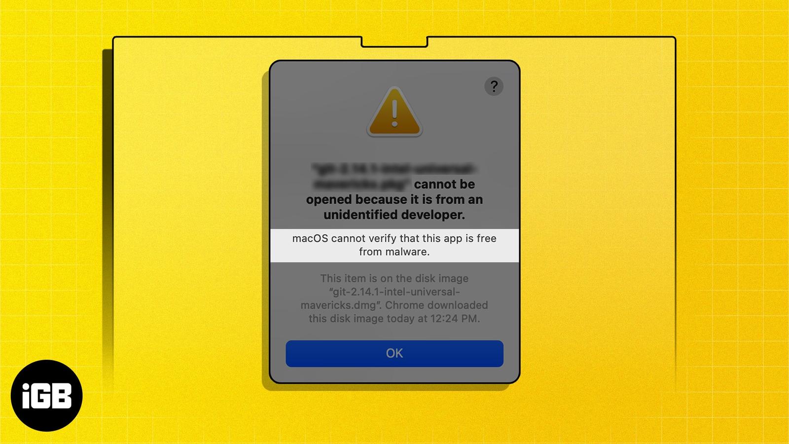 How to fix “macOS cannot verify that this app is free from malware” error