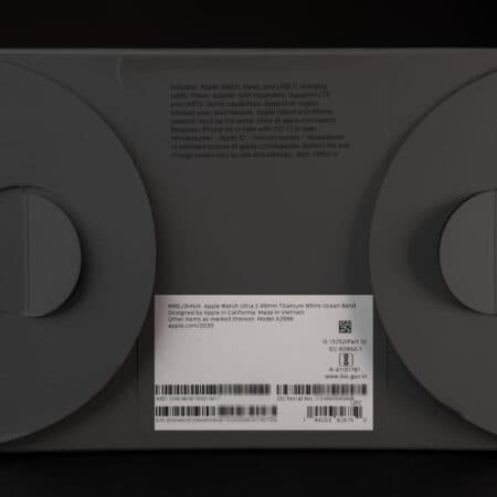 Find Apple Watch Series name from the back of the original box