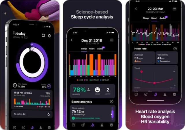 Pillow Auto Sleep Tracker app for iPhone
