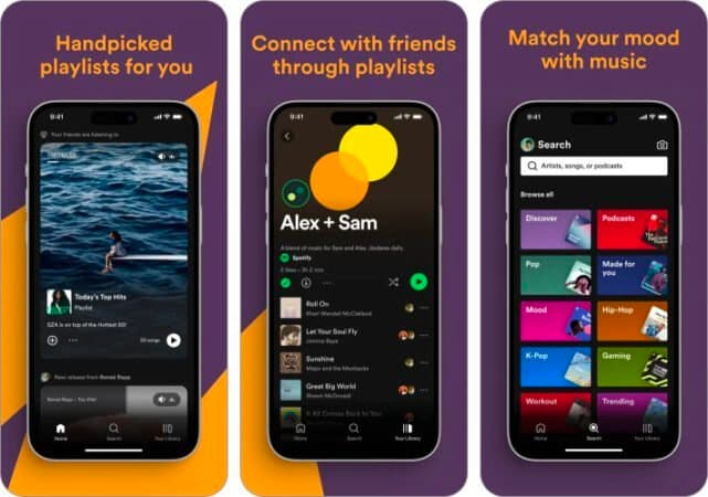 Spotify-best Thanksgiving app for iPhone