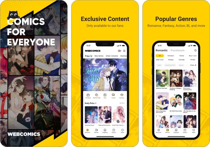 WebComics - Webtoon, Manga