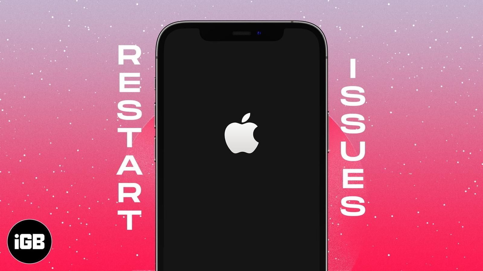 Why does my iPhone keep Restarting? Here’s the fix!
