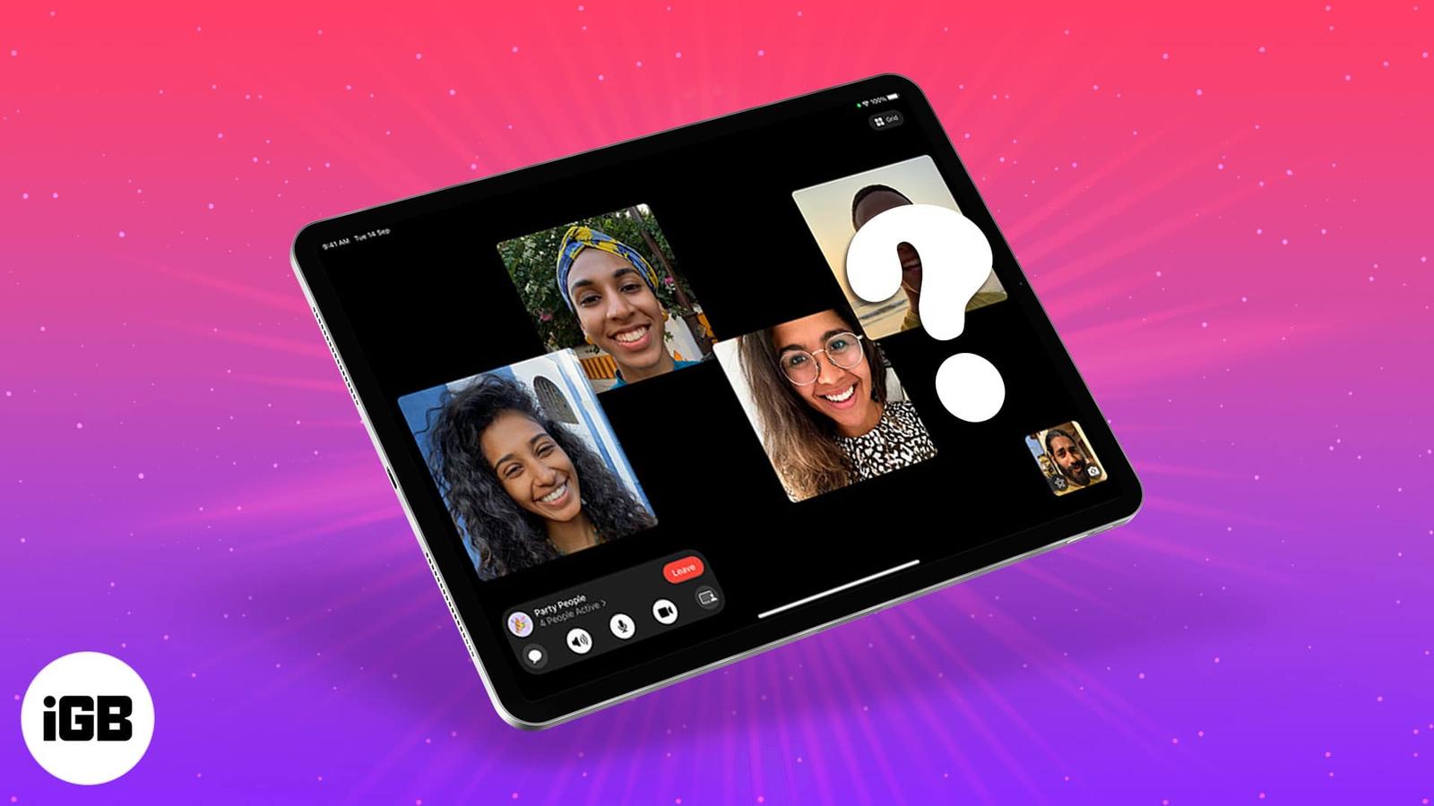 Why the iPad is the best video conferencing device?