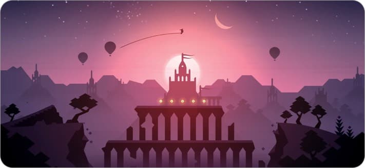 Alto's Odyssey iPhone Game Screenshot