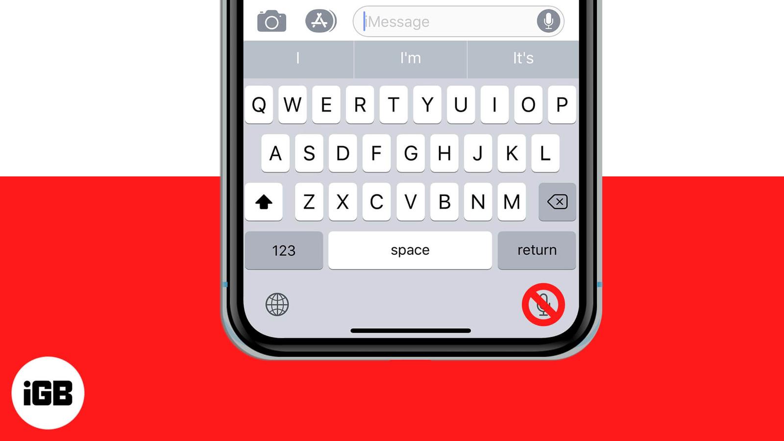 How to Remove Microphone Icon from Keyboard on iPhone and iPad