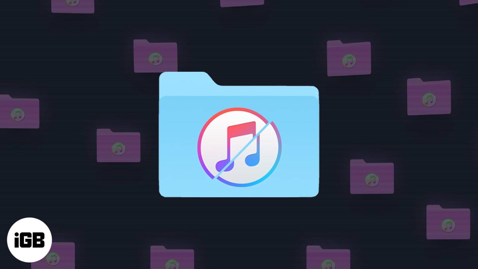 How to split iTunes library into multiple folders!
