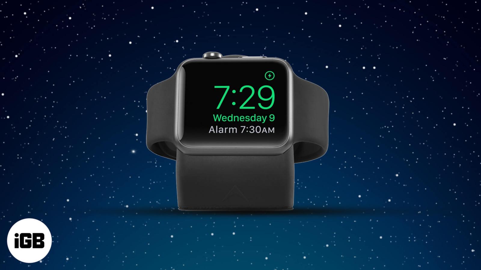 How to use Nightstand Mode on your Apple Watch
