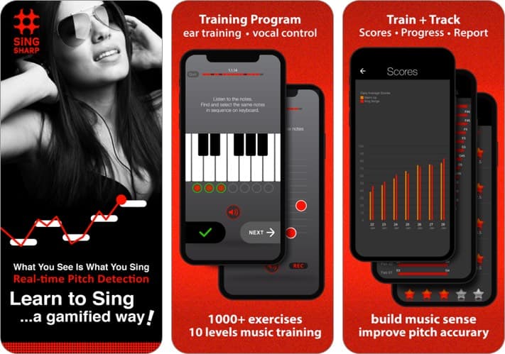 learn to sing iphone and ipad karaoke app screenshot