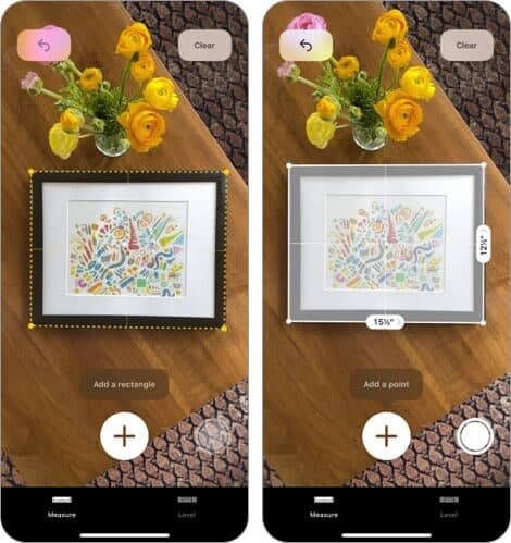 Measure by Apple iPhone and iPad Interior Design App Screenshot