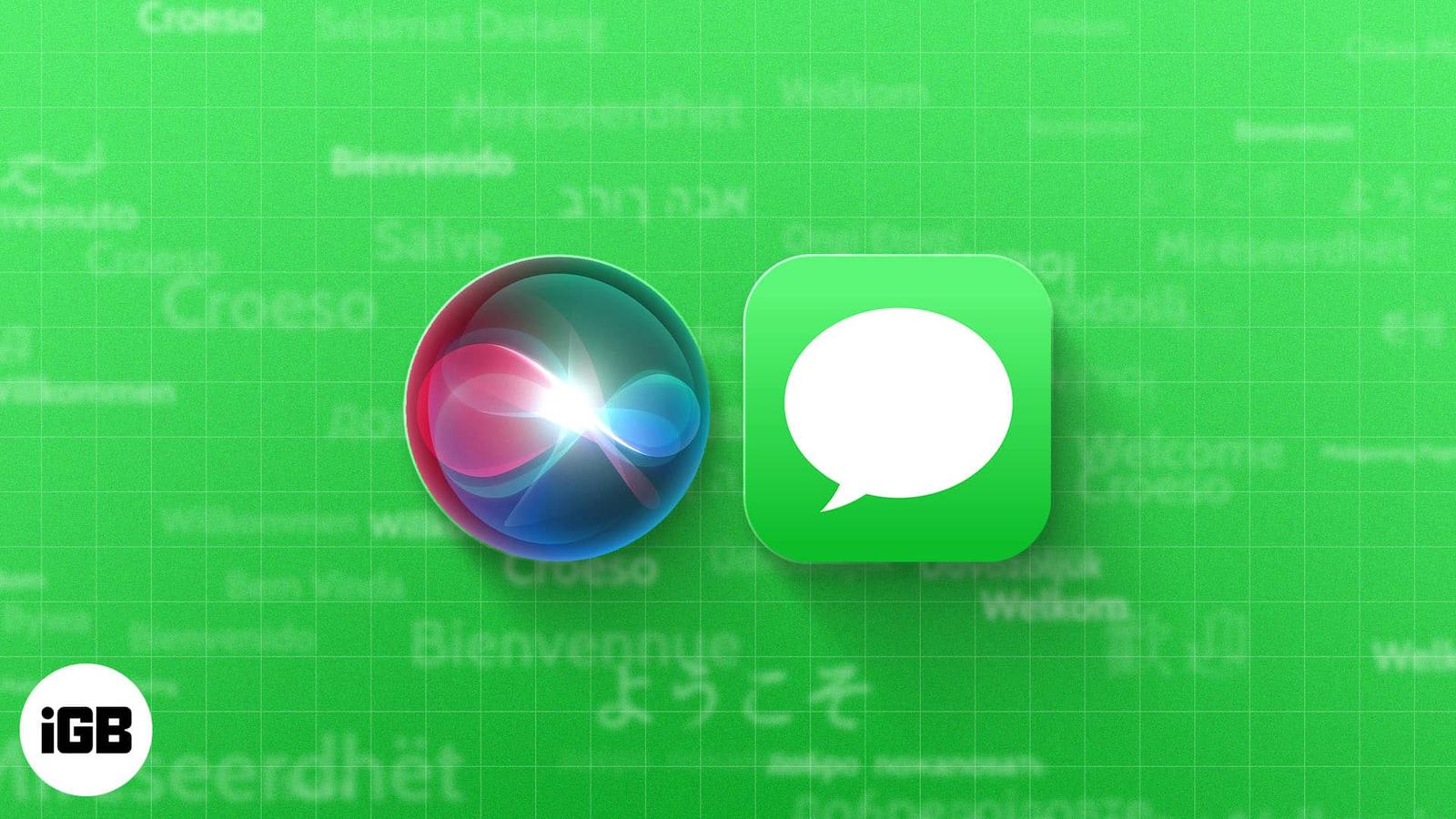 How to allow Siri to read messages in different languages