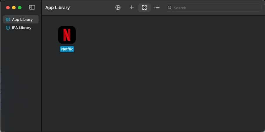 Netflix in PlayCover
