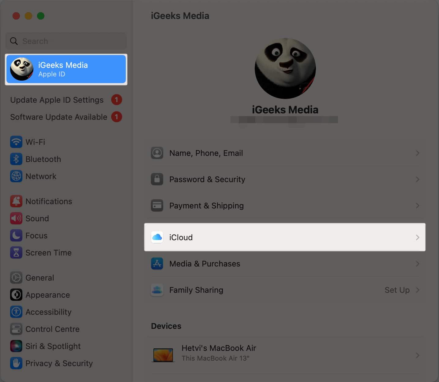 How to Create iCloud Email on mac