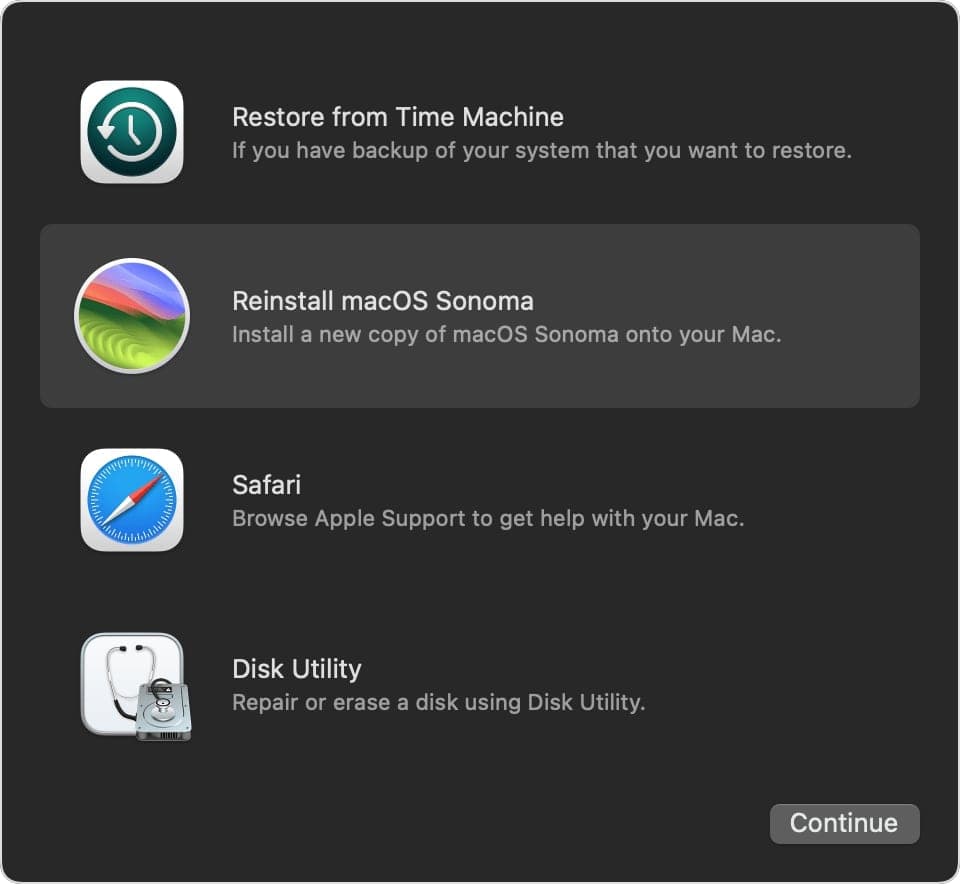 How to start Mac in Recovery Mode