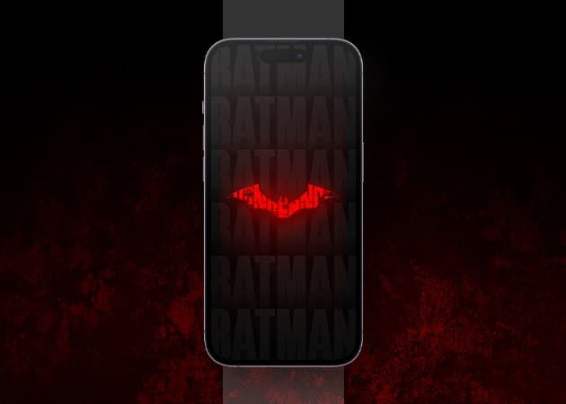 Batman logo wallpaper for iPhone