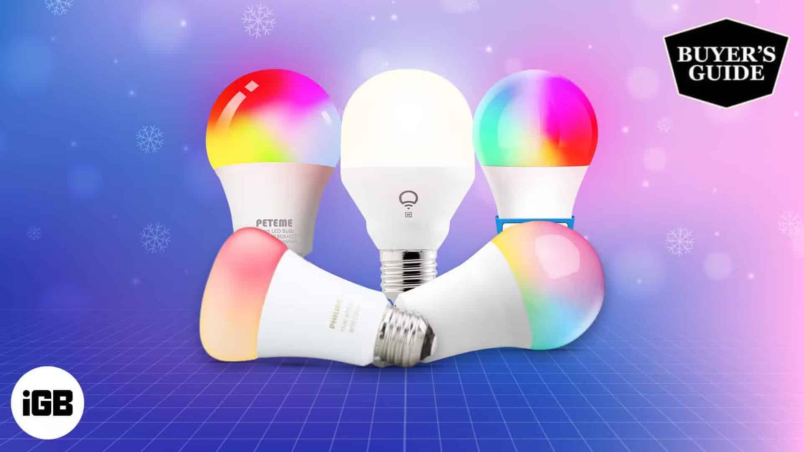 Best smart light bulbs for Apple HomeKit in 2026