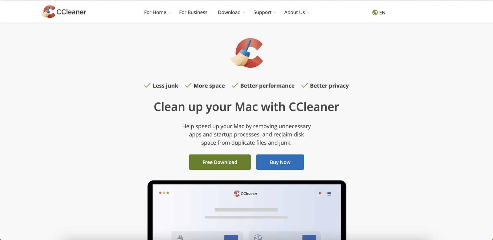 CCleaner software for Mac