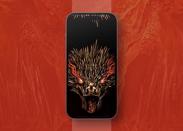 Dragon and Throne wallpaper