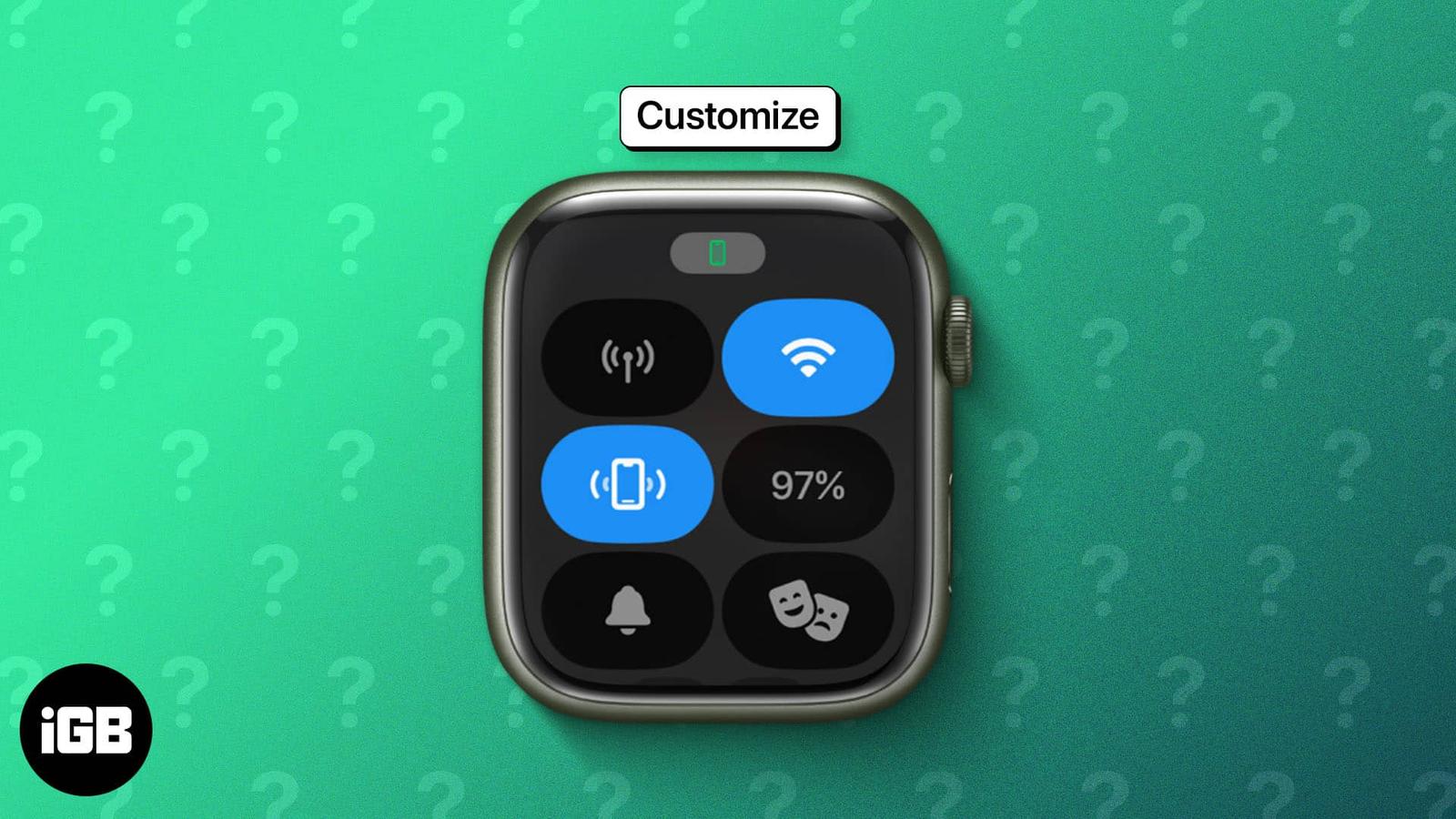 How to Use Apple Watch Control Center