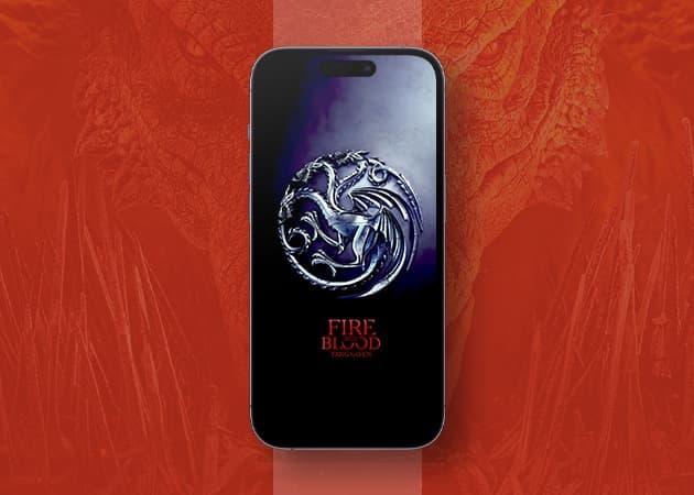 Targaryen Sigil wallpaper for iPhone