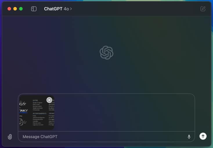 Enter prompt to get answer with attached file.