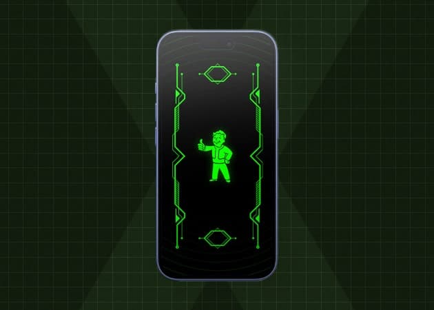 Fallout Pip Boy wallpaper for iPhone