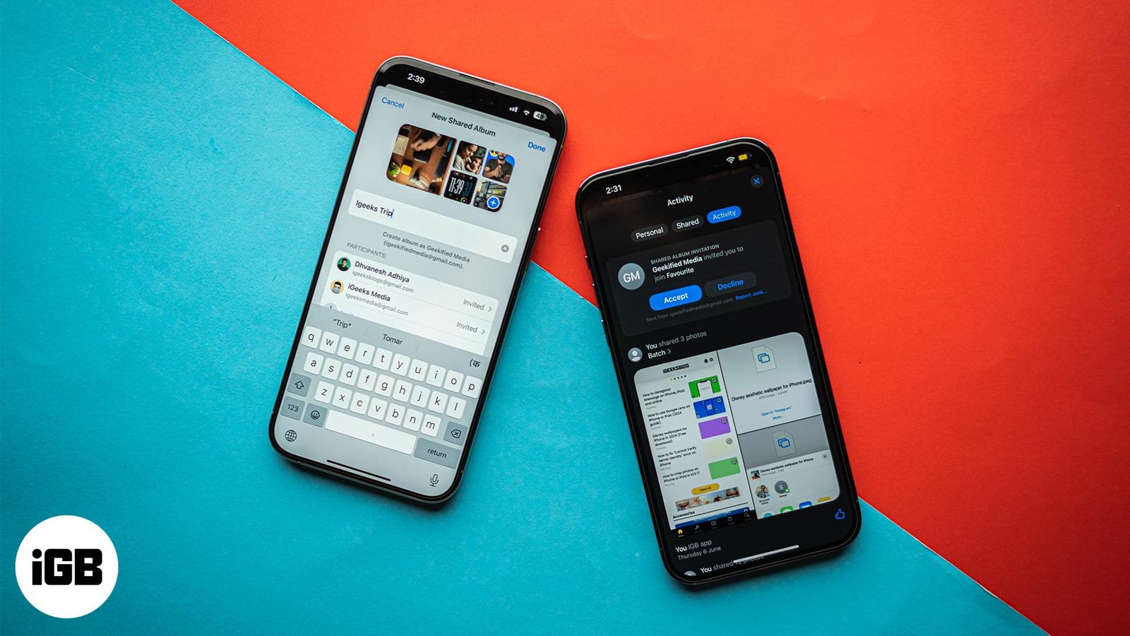 How to Accept Shared Album Invite on iPhone or iPad