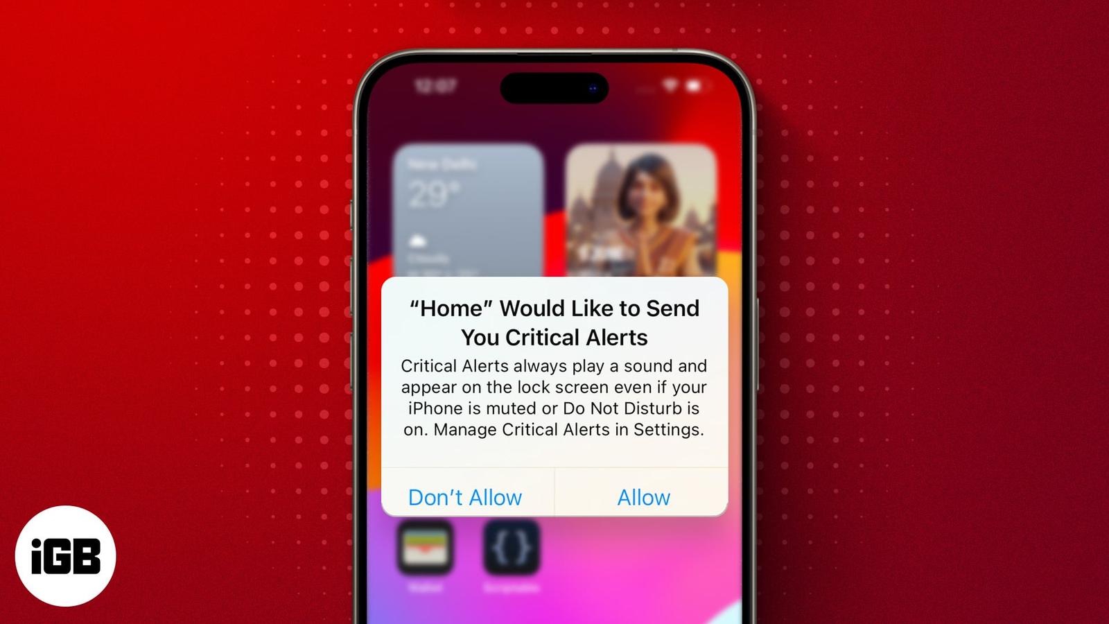 How to Fix an iPhone Stuck on “Home Would Like to Send You Critical Alerts”