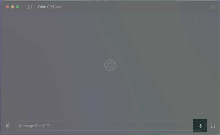 Tap on Microphone icon to record voice command.