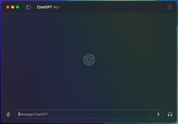 Use ChatGPT on Mac.