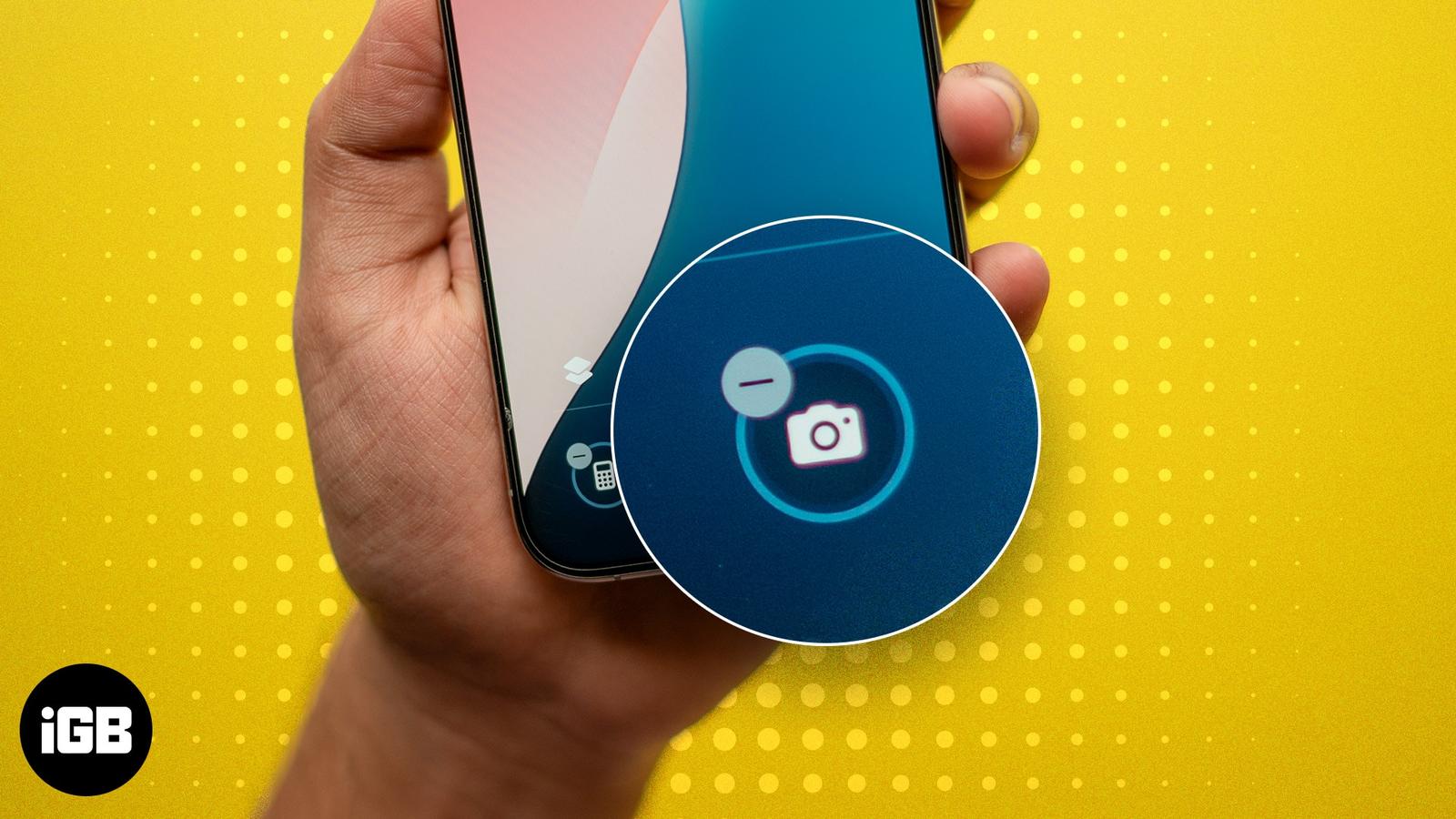 How to Disable Camera Access From Lock Screen on iPhone