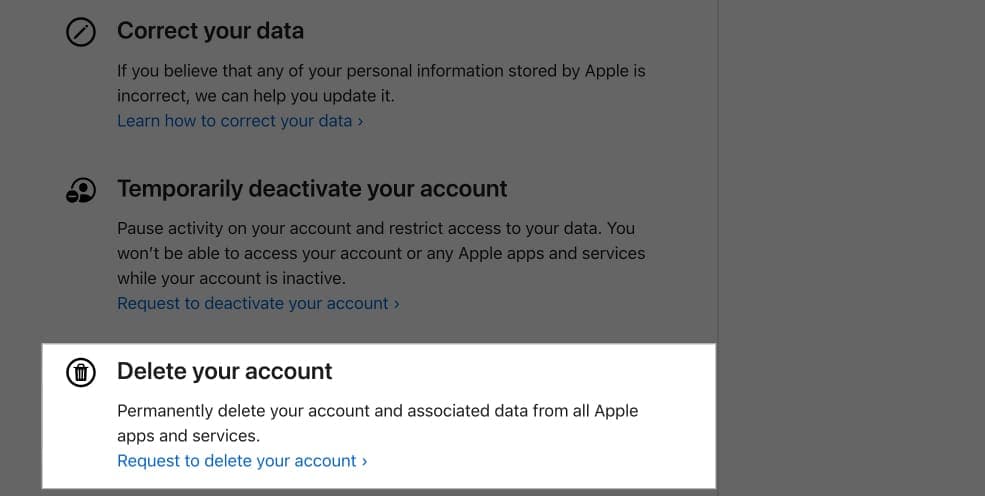 How to delete your Apple ID account (or deactivate it)