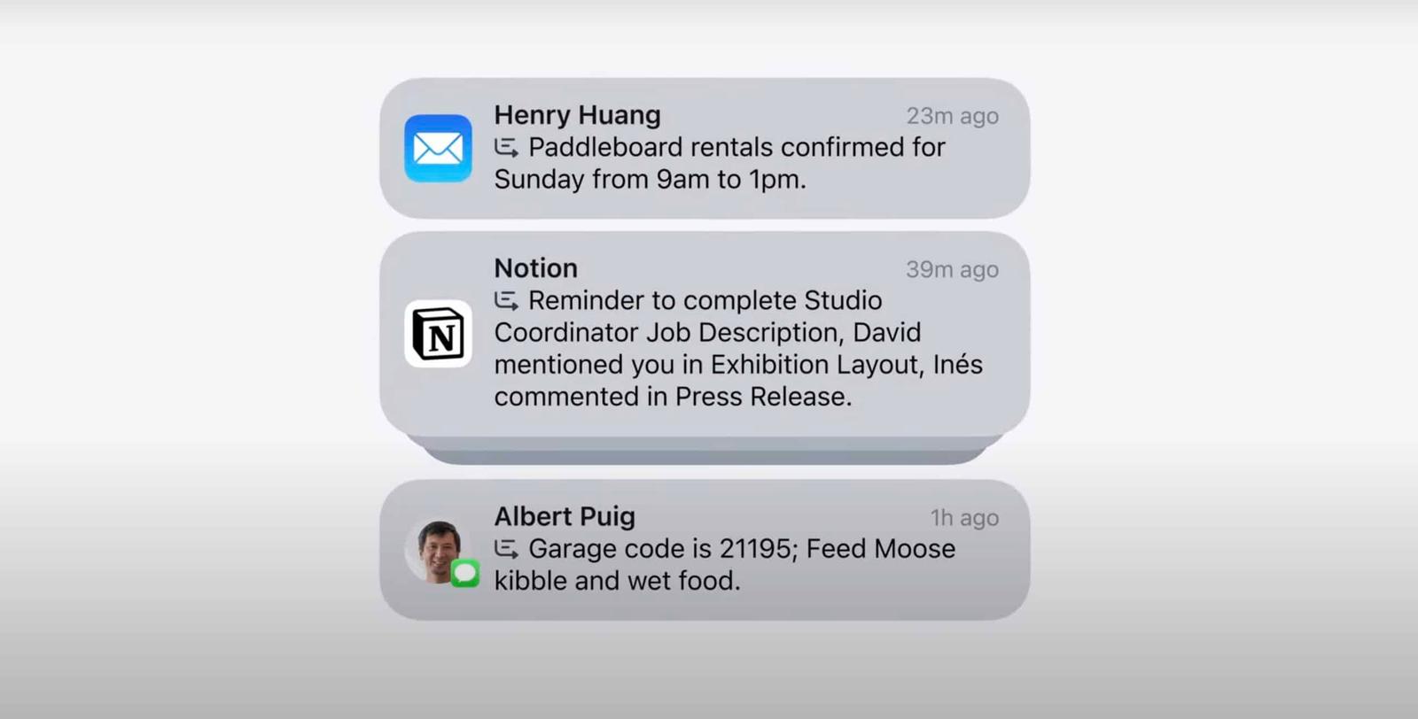 Summarize priority mails with Apple Intelligence