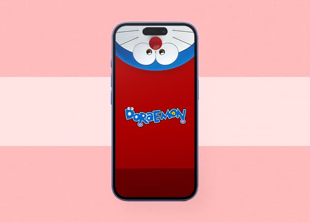 Doraemon dynamic island wallpaper.