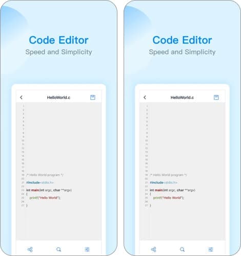 ES File Explorer iPhone app.