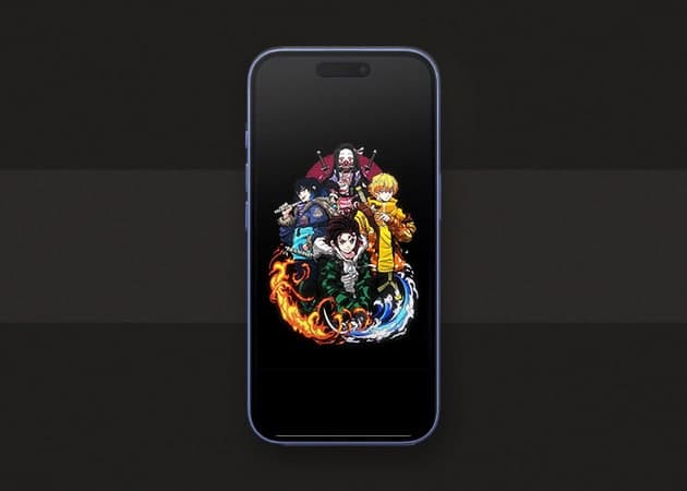 Cool Demon Slayer iPhone wallpaper